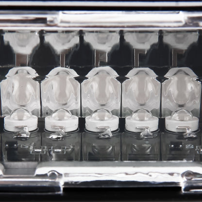 DC 12V 4.2W 16LEDs Crystal Lamp Beads Car Windshield Warning Lamp 18 Flash Patterns(Adjustable) , CMS5390BL, CMS5390LR, CMS5390RL, CMS5390WL, CMS5390WY, CMS5390YL