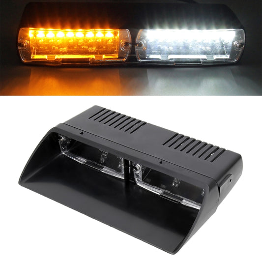 DC 12V 4.2W 16LEDs Crystal Lamp Beads Car Windshield Warning Lamp 18 Flash Patterns(Adjustable) , CMS5390BL, CMS5390LR, CMS5390RL, CMS5390WL, CMS5390WY, CMS5390YL
