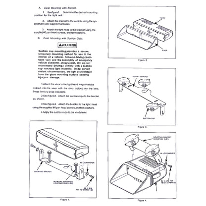 DC 12V 4.2W 16LEDs Crystal Lamp Beads Car Windshield Warning Lamp 18 Flash Patterns(Adjustable) , CMS5390BL, CMS5390LR, CMS5390RL, CMS5390WL, CMS5390WY, CMS5390YL