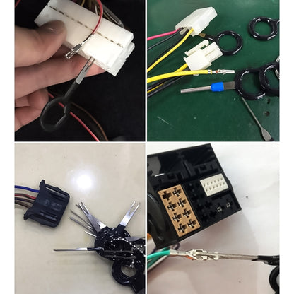 11 PCS Auto Car Plug Circuit Board Wire Harness Terminal Extraction Pick Connector Crimp Pin Back Needle Remove Tool, 11 PCS