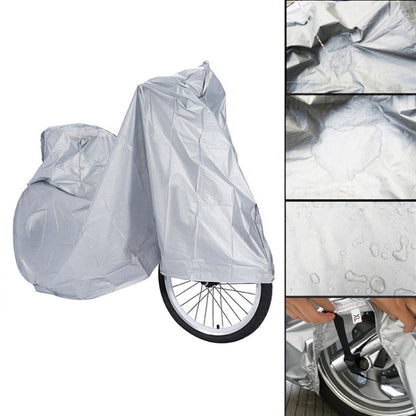 190T Polyester Taffeta All Season Waterproof Sun Motorcycle Mountain Bike Cover Dust & Anti-UV Outdoor Camouflage Bicycle Protector, Size: XL, Size: M, Size: L, Size: S, Size: XL