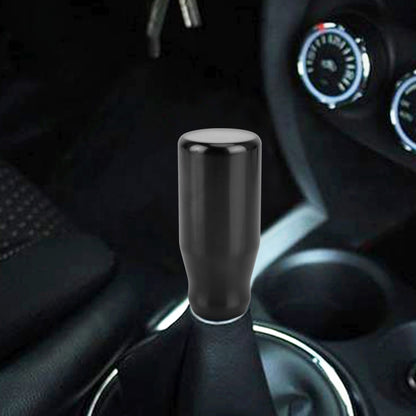 Universal Car Modified Gear Shift Knob Solid Color Smooth Auto Transmission Shift Lever Knob with Three Rubber Covers
