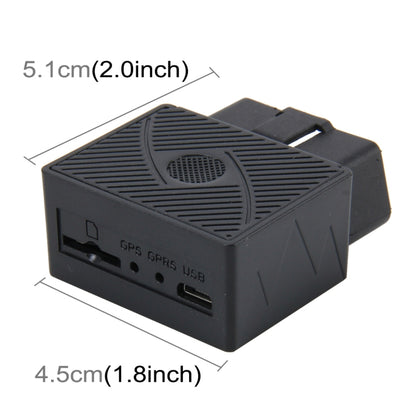 OBD GPS Appareil de Positionnement de Véhicule (GPS+2G GSM+SMS / GPRS) Système Quadri-bande Prise en Charge de la Clôture Électronique et de la Demande de Localisation par SMS, OBD GPS