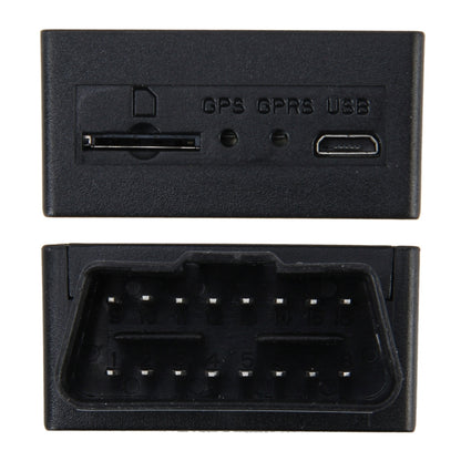 OBD GPS Appareil de Positionnement de Véhicule (GPS+2G GSM+SMS / GPRS) Système Quadri-bande Prise en Charge de la Clôture Électronique et de la Demande de Localisation par SMS, OBD GPS