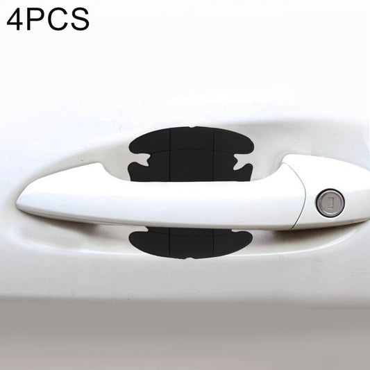 4 PCS Car-Styling Car Door Handle Scratches Resistant Sticker, Car Door Handle Sticker, 4 PCS