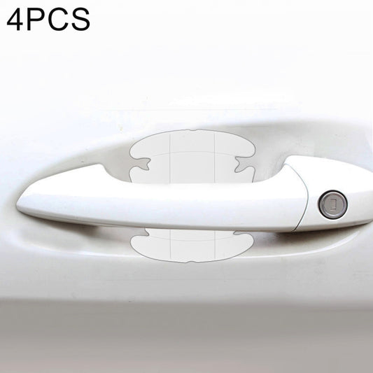4 PCS Car-Styling Car Door Handle Scratches Resistant Sticker, 4 PCS, Car Door Handle Sticker