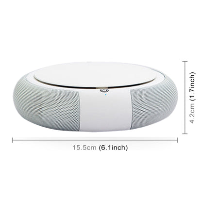 CARZOR Z1 2W USB Car Air Purifier Negative Ions Air Cleaner, (White), (Black)