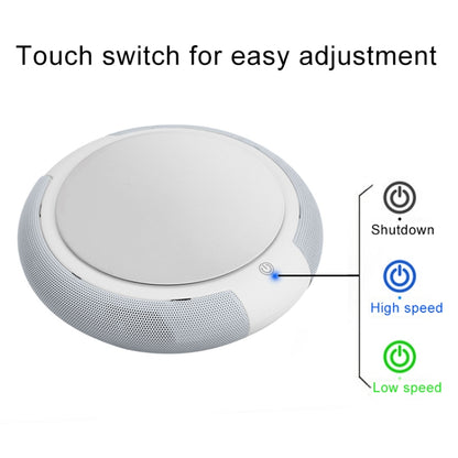 CARZOR Z1 2W USB Car Air Purifier Negative Ions Air Cleaner, (White), (Black)