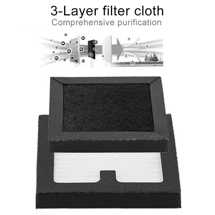 CARZOR Z1 2W USB Car Air Purifier Negative Ions Air Cleaner, (White), (Black)