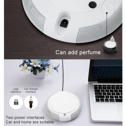 CARZOR Z1 2W USB Car Air Purifier Negative Ions Air Cleaner, (White), (Black)