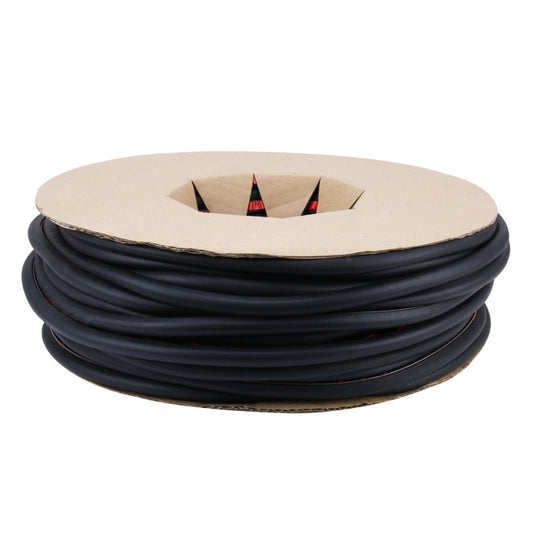 Big D-shaped Car Noise Reduction Sealing Strip with Sticker, Length: 100m, Length: 100m Big D-shaped