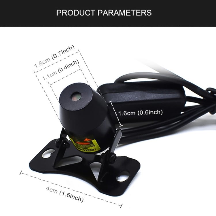 5V Roof Ceiling Decoration Car Red Light Star Night Lights Atmosphere Meteor Lamp Projector, Constantly Bright, Meteor