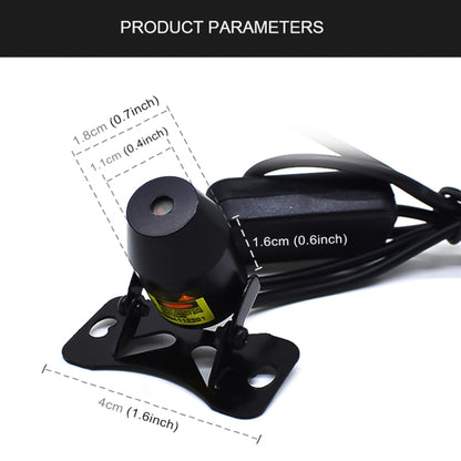 5V Roof Ceiling Decoration Car Red Light Star Night Lights Atmosphere Meteor Lamp Projector, Constantly Bright, Meteor