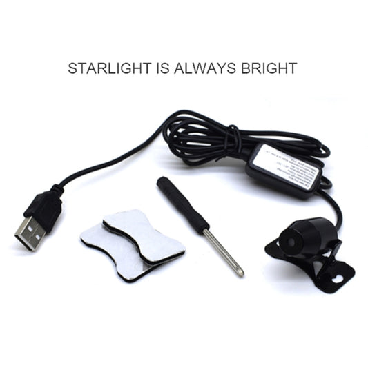 5V Roof Ceiling Decoration Car Red Light Starry Sky Night Lights Atmosphere Meteor Lamp Projector, Constantly Bright, Starry Sky