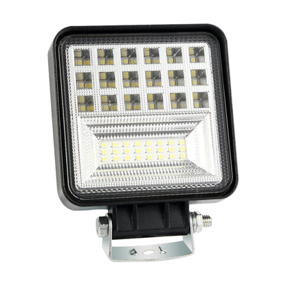 2 PCS 4 inch 20W Spot / Flood Light White Light Square-Shaped Waterproof Car SUV Work Lights Spotlight LED Bulbs, DC 9-30V, 4 inch 20W  Square-Shaped