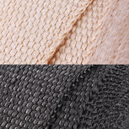 10m Cotton Material Exhaust Wrap Auto Motorcycle Exhaust Heat Shield Wrap Heat Resistant Wrap, Random Color Delivery, 10m Black