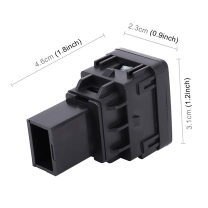 Car Fog Light 5 Pin On-Off Button Switch with Cable for Nissan Sylphy, With Cable