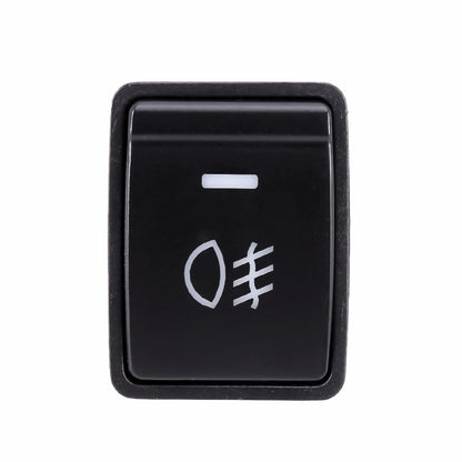 Car Fog Light 5 Pin On-Off Button Switch with Cable for Nissan Sylphy, With Cable