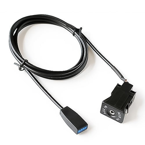 CD AUX Interface + Wiring Hardness for BMW E46, Cable Length: 1.5m, BMW E46