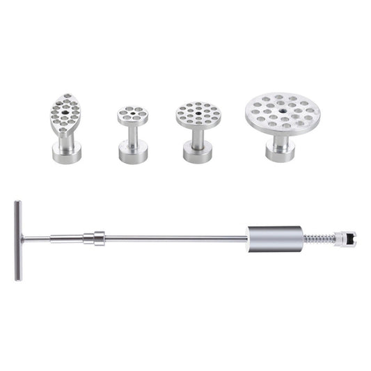 7 in 1 Auto Repair Body Tool Kit PDR Dent Paintless Repair Tools Dent Puller T Bar Slide Hammer Reverse Hammer for Dent, 7 in 1