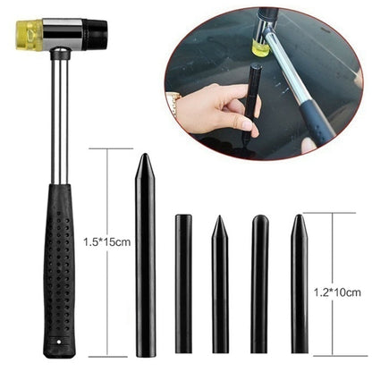 Kit d'outils de réparation de bosses de voiture sans peinture 40 en 1 en métal pour carrosserie automobile PDR, avec pistolet à colle 20W, prise US ou EU, 40 en 1