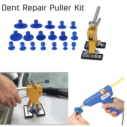 Kit d'outils de réparation de carrosserie sans peinture pour débosselage PDR 44 en 1, avec pistolet à colle 20W, prise US ou EU, 44 en 1