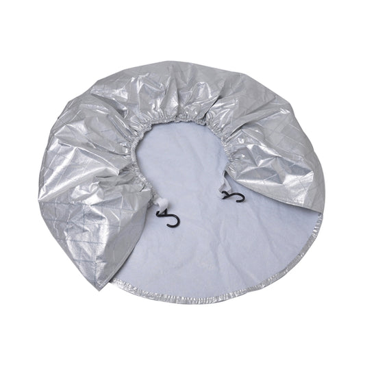 4 أغطية لإطارات عجلات السيارات، مناسبة للإطارات حتى مقاس 29 بوصة.