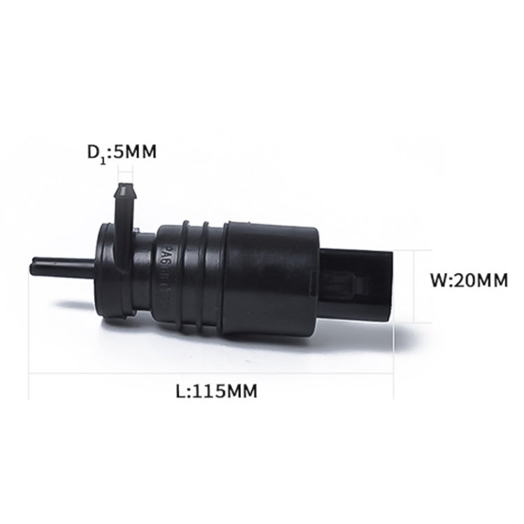 Windshield Washer Wipers Washer Pump 1J5955651 for 1996-2005 VW / Audi / BMW, For 1996-2005 VW / Audi / BMW