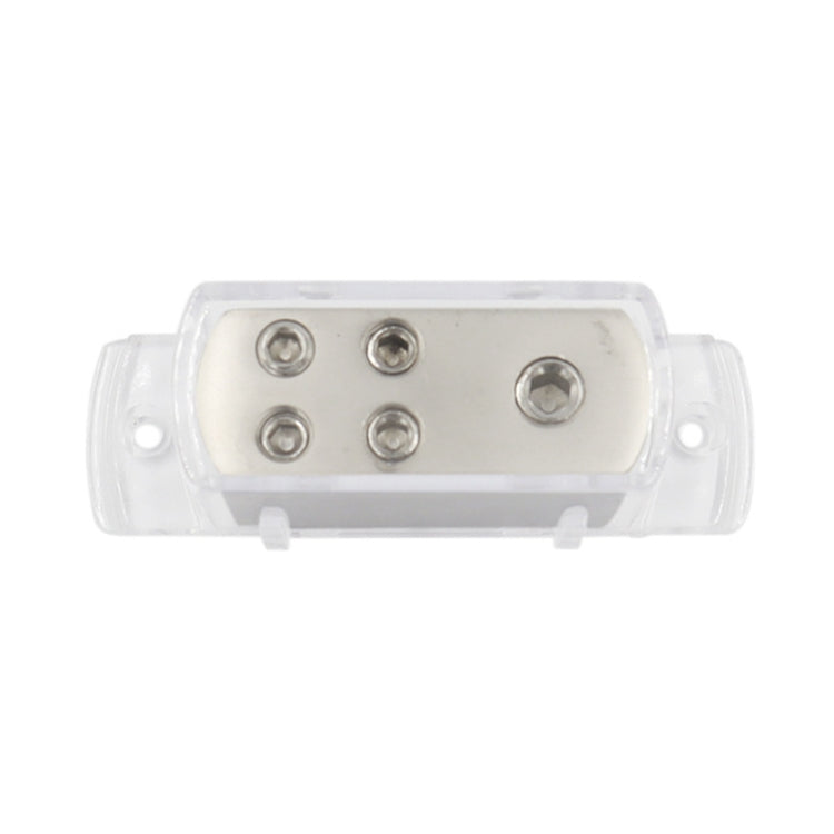 Car Audio Conversion 4GA8GA 4-way Splitter Amplifier Ground Distribution Splitter, 4-way Splitter Amplifier