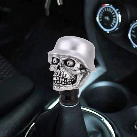 LX Tandy Creative Universal Car Skull Shaped Shifter Cover Manuel Automatique Levier de Vitesse Pommeau, Skull Shaped 16