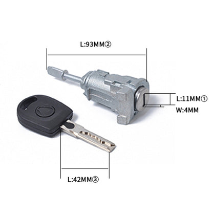 Auto Left Door Lock Core 604837167 for Volkswagen POLO, A0963
