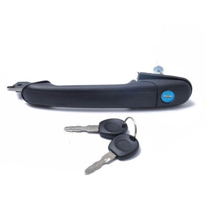 Car Front Door handle 6N0837207C, 66N0837207D + 2 Keys for Volkswagen Polo 1994-2001, For Volkswagen Polo
