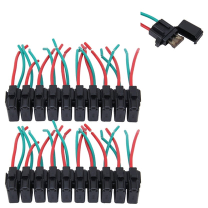 20 PCS Removable Car Blade Fuse Box Holder, 20 PCS Blade Fuse Box Holder