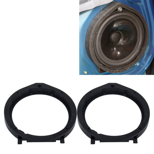 2 PCS Car Auto ABS Loudspeaker Base Protection Cover Holder Mat for Honda, For Honda