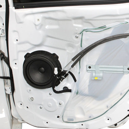 2 PCS Car Auto ABS  Loudspeaker Base Protection Cover Holder Mat for Nissan and Toyota, For Nissan and Toyota