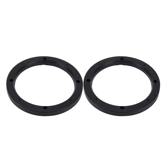 2 PCS 6.5 inch Car Auto ABS Loudspeaker Base Protection Hollow Cover Holder Mat, Inner Diameter: 14.5cm, 14.5cm