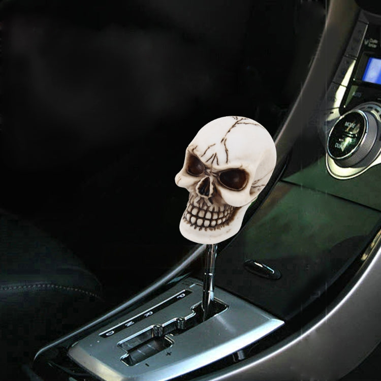 Universal Skull Head Shape ABS Manual or Automatic Gear Shift Knob  with Three Rubber Covers Fit for All Car, Skull Head Shape 2, Skull Head Shape 3, Skull Head Shape 1