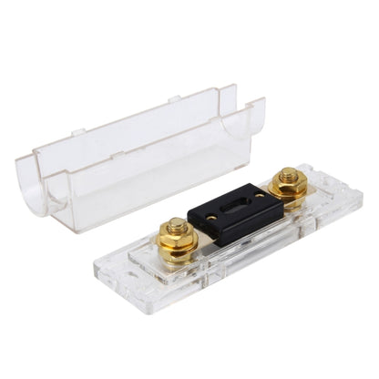 Car Auto Fuse Holder Blade Fuse Holder Bolt-on Fuse Holder with 150A Fuse for Car Audio, 150A