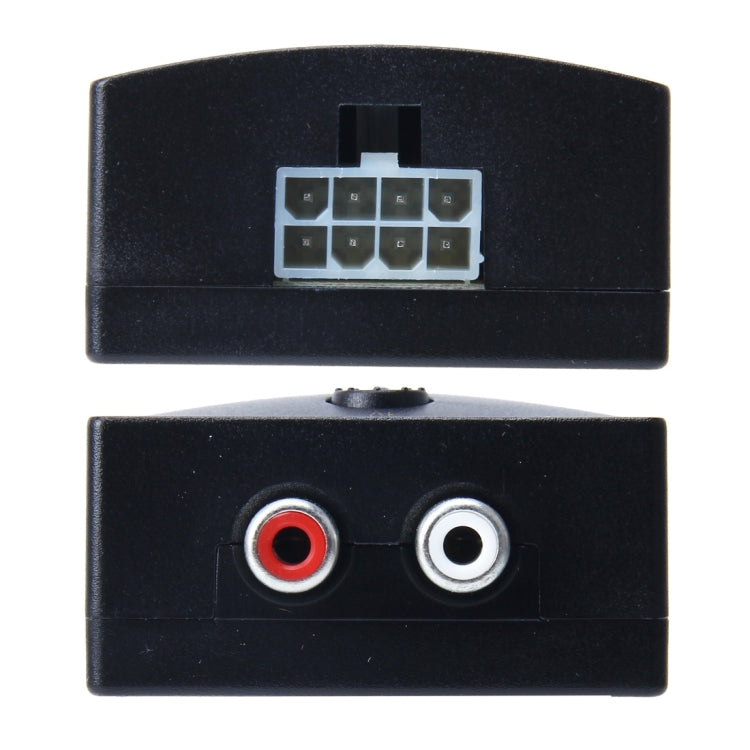 Adjustable 2 Channel RCA Line Car Auto Speaker High to Low Impedance Converter Amplifier Adapter, Car Speaker High to Low Impedance Converter