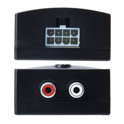 Adjustable 2 Channel RCA Line Car Auto Speaker High to Low Impedance Converter Amplifier Adapter, Car Speaker High to Low Impedance Converter