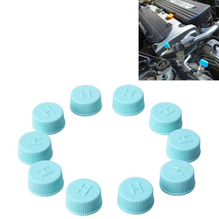 100 PCS Car Auto Universal Dustproof Air Condition High Pressure Protective Valve Cap Cover, High Pressure