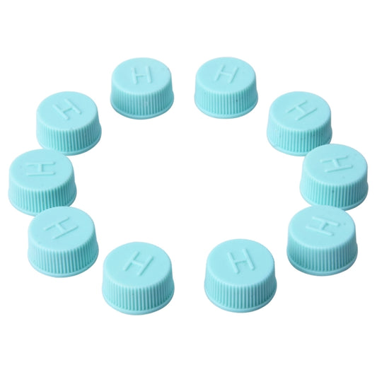 100 PCS Car Auto Universal Dustproof Air Condition High Pressure Protective Valve Cap Cover, High Pressure