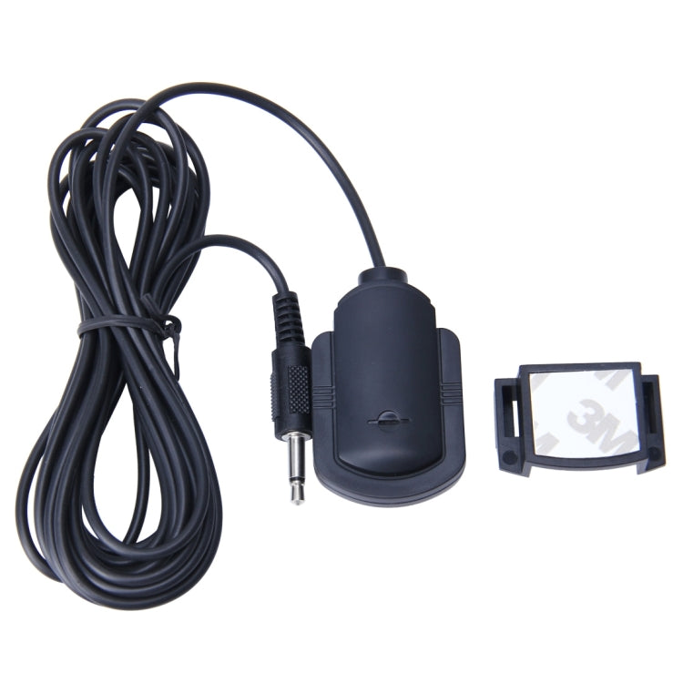 10 PCS Car Audio Microphone 3.5mm Jack Plug Mic Stereo Mini Wired External Sticker Microphone Player for Auto DVD Radio, Cable Length: 2.1m, Sticker
