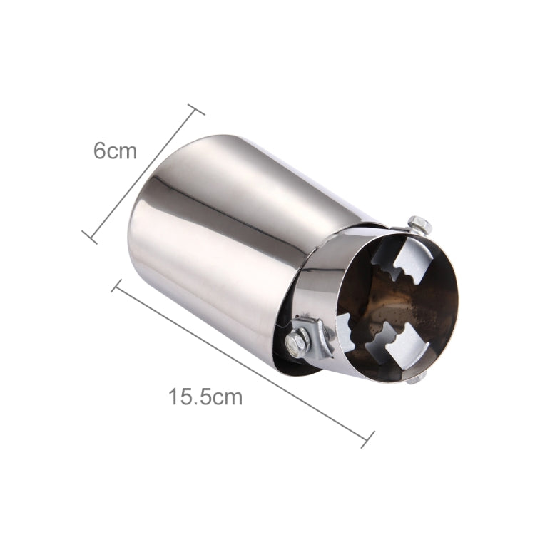 Car Automobile Exhaust Pipe Muffler Modification Stainless Steel Tail Pipes (Inner Diameter 60mm), 60mm