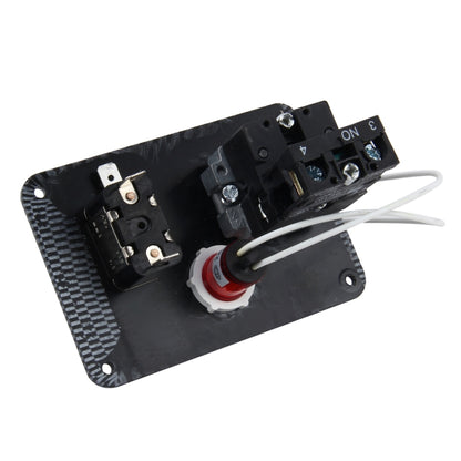 Auto Racing Switch Cover Toggle Switch 12V 20A Panels Red Racing Ignition Switch Panel Engine Start Multi-function Automatic Ignition Switch for Racing Cars, 12V 20A