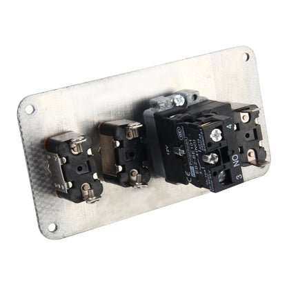 Racing Car Ignition Switch Panel Engine Start Start Push Button LED Racing Toggle Switch 12V Carbon Fiber Panel Multi-function Automatic Ignition Switch for Racing Cars, 12V