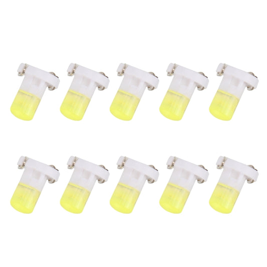 10 PCS 2W T3 Wedge Instrument Panel LED Light Dashboard Gauge Cluster Indicator Lamp Bulb, 2W T3, T3