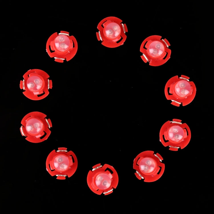 10PCS 2W T4.2 Wedge Instrument Panel LED Light Dashboard Gauge Cluster Indicator Lamp Bulb, 2W T4.2, T4.2