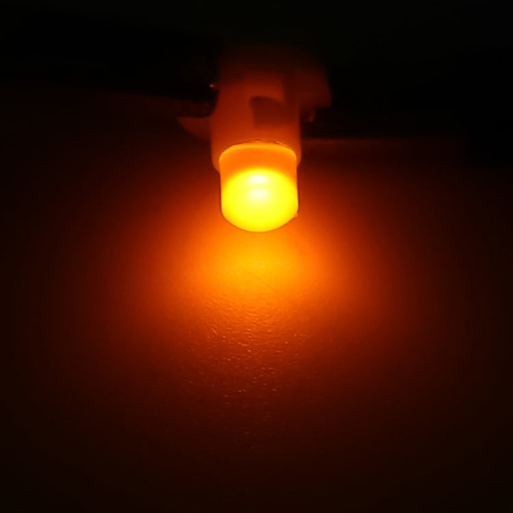 10 Stück 2W T4.2 Keil Instrumententafel LED-Licht Armaturenbrettanzeige Kombiinstrument-Anzeigelampe, 2W T4.2, T4.2