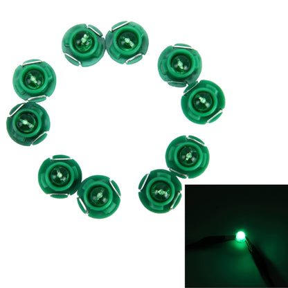 10PCS 2W T4.7 Wedge Instrument Panel LED Light Dashboard Gauge Cluster Indicator Lamp Bulb, 2W  T4.7, 2W T4.7
